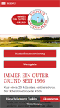 Mobile Screenshot of golfplatz-koeln.de